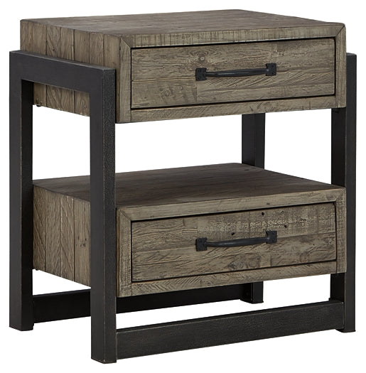 Brennagan Two Drawer Night Stand