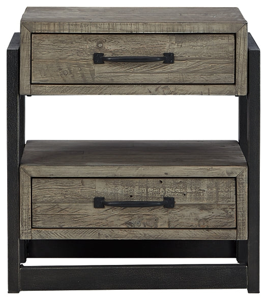 Brennagan Two Drawer Night Stand