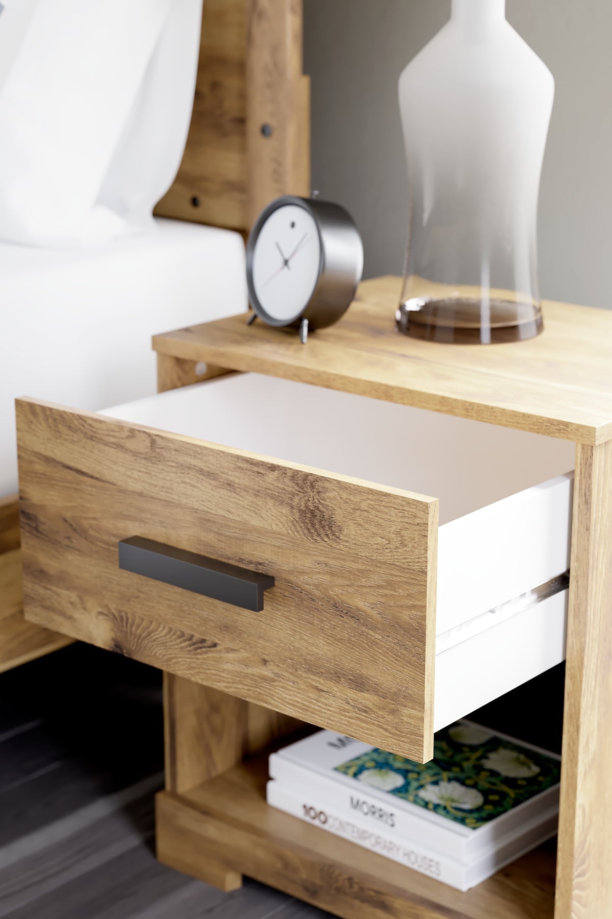 Larstin One Drawer Night Stand