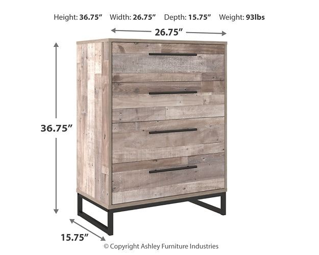 Neilsville Four Drawer Chest