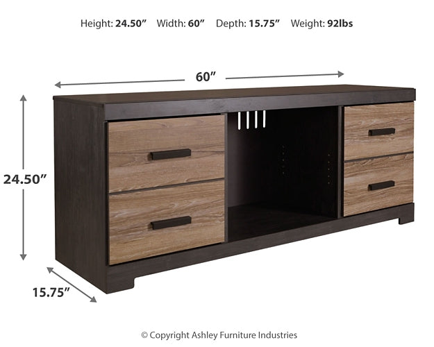 Harlinton LG TV Stand w/Fireplace Option