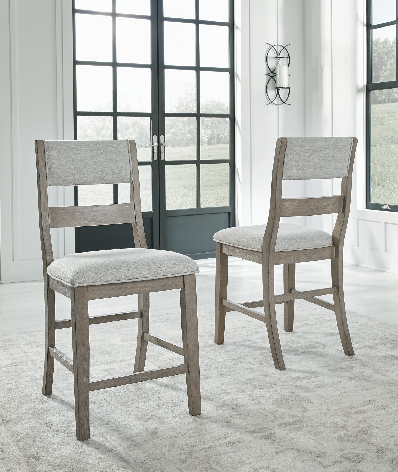 Moreshire Upholstered Barstool (2/CN)