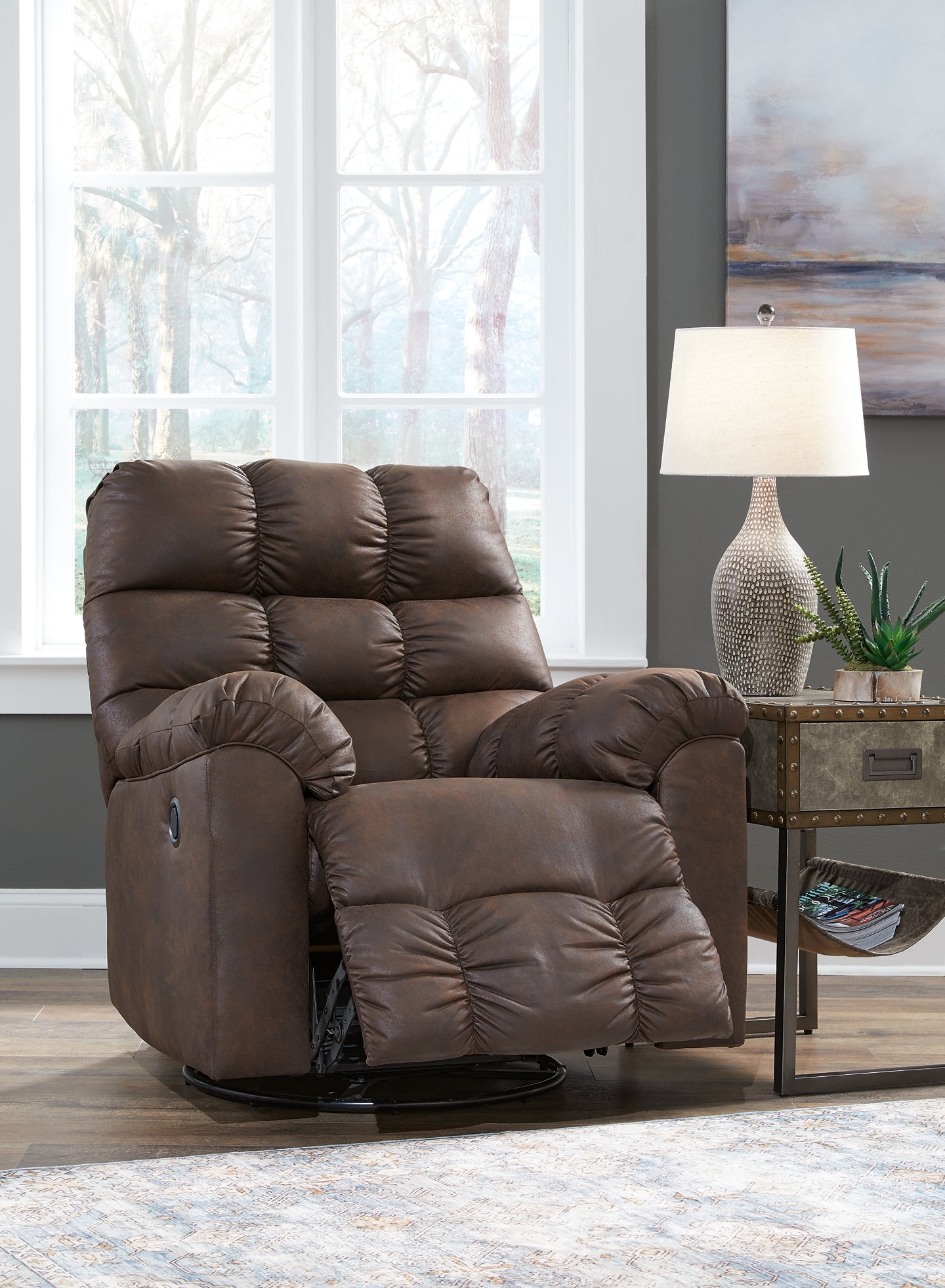 Derwin Swivel Glider Recliner