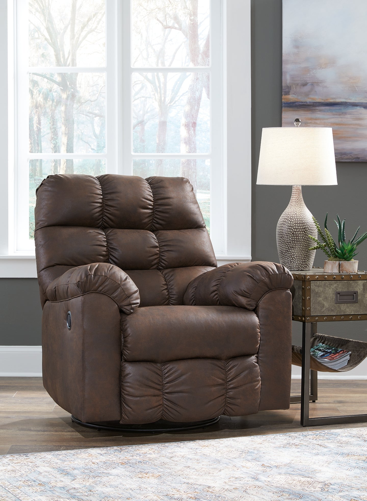 Derwin Swivel Glider Recliner