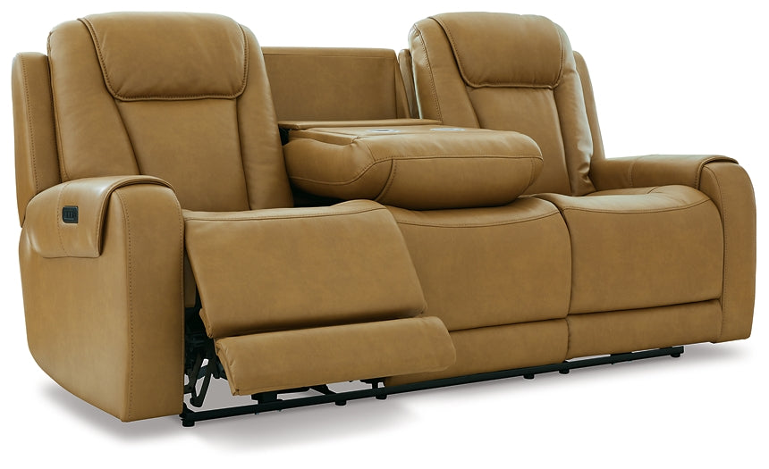 Card Player PWR REC Sofa with ADJ Headrest