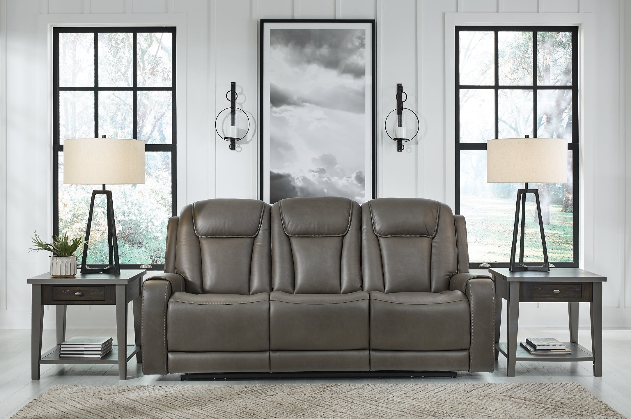 Card Player PWR REC Sofa with ADJ Headrest