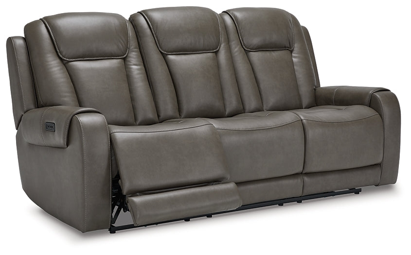 Card Player PWR REC Sofa with ADJ Headrest