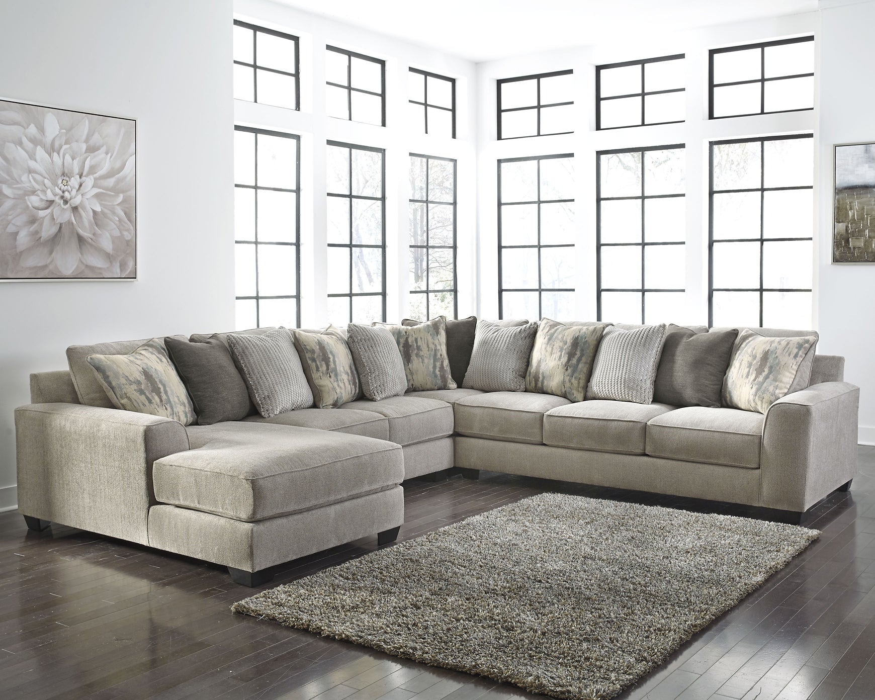 Ardsley 4-Piece Sectional with Chaise