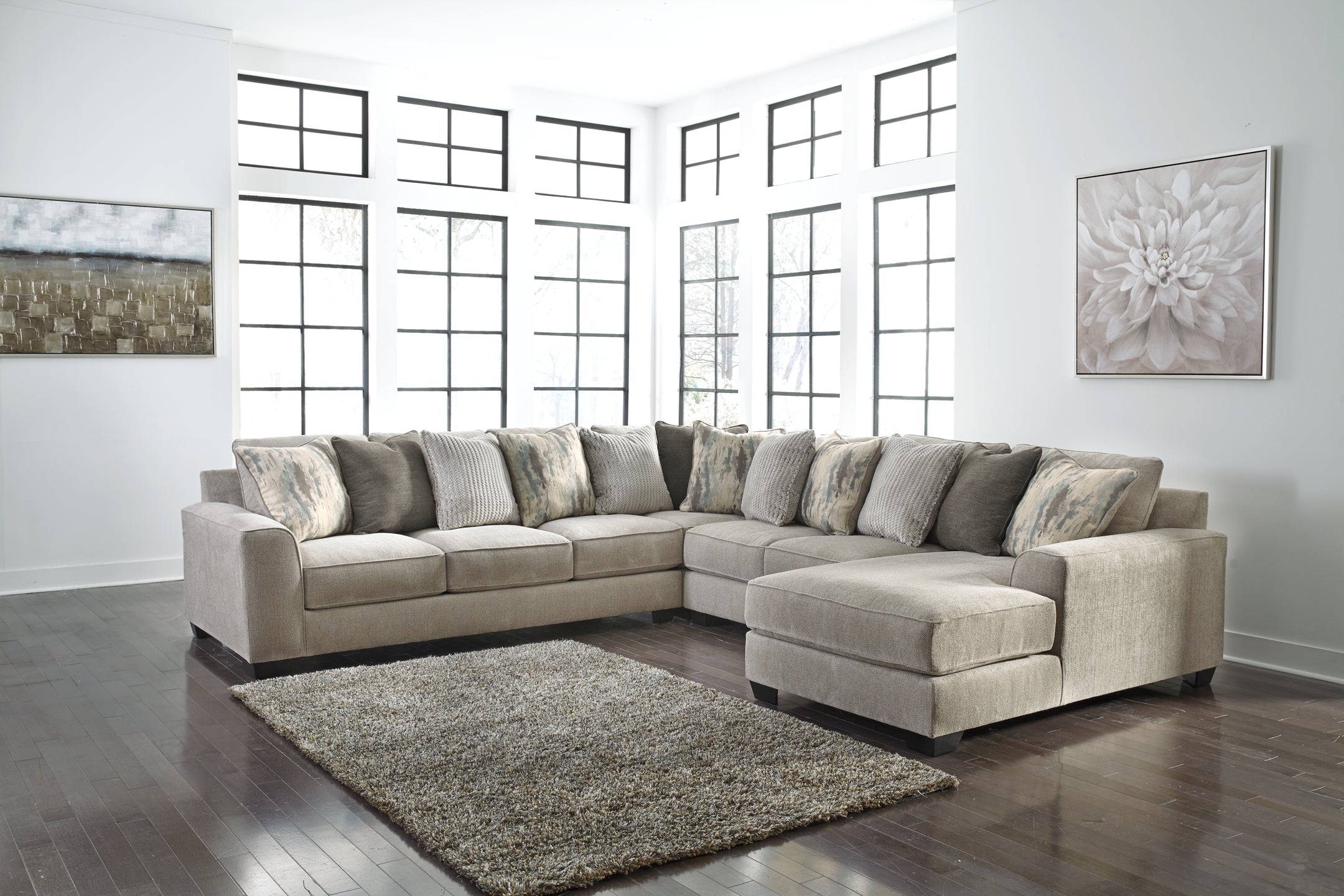 Ardsley 4-Piece Sectional with Chaise