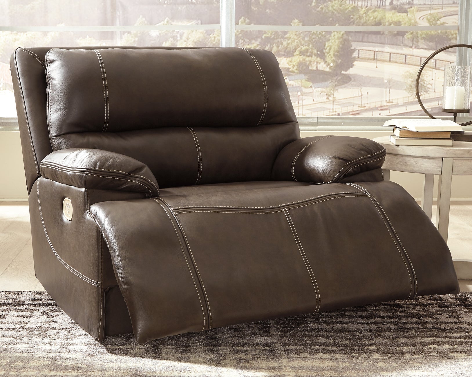 Ricmen Wide Seat Power Recliner