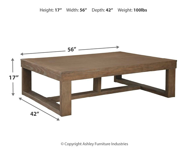 Cariton Rectangular Cocktail Table