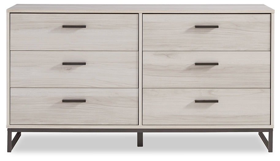 Socalle Six Drawer Dresser