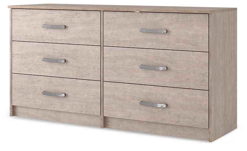 Flannia Six Drawer Dresser