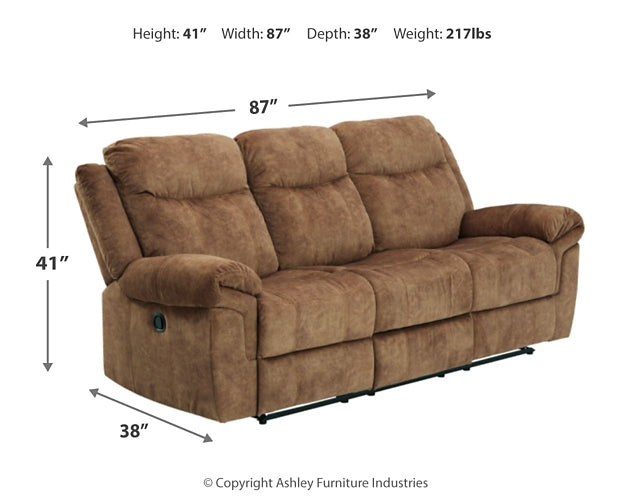 Huddle-Up REC Sofa w/Drop Down Table