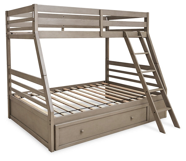 Lettner Twin over Full Bunk Bed with 1 Large Storage Drawer