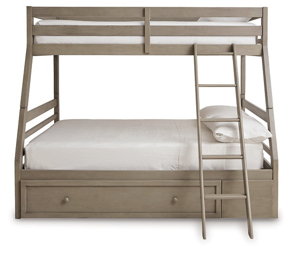 Lettner Twin over Full Bunk Bed with 1 Large Storage Drawer