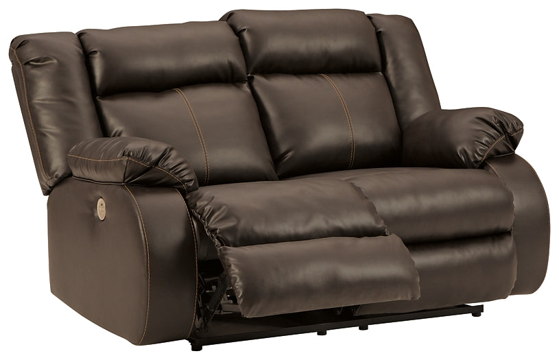 Denoron Reclining Power Loveseat