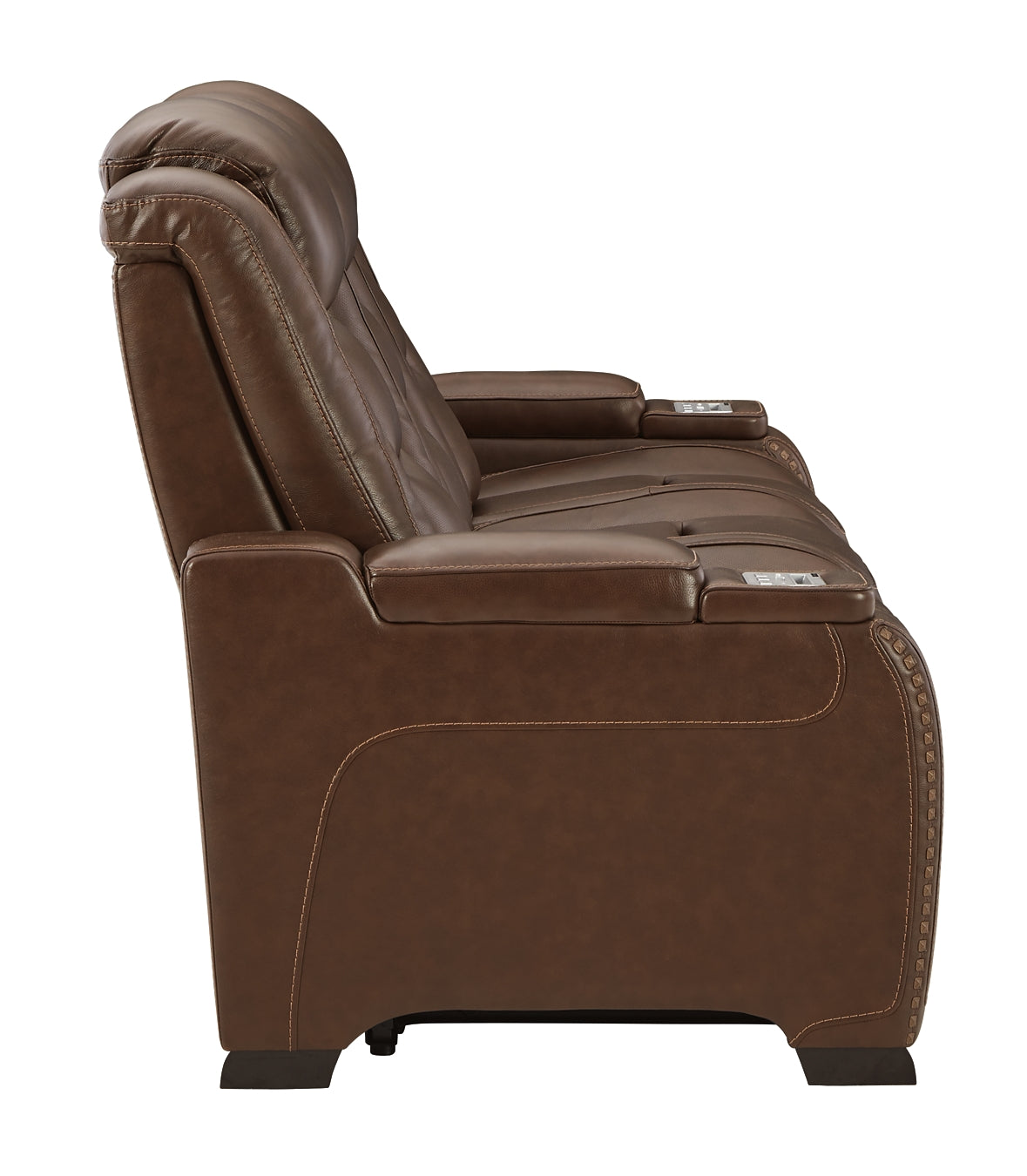 The Man-Den PWR REC Sofa with ADJ Headrest