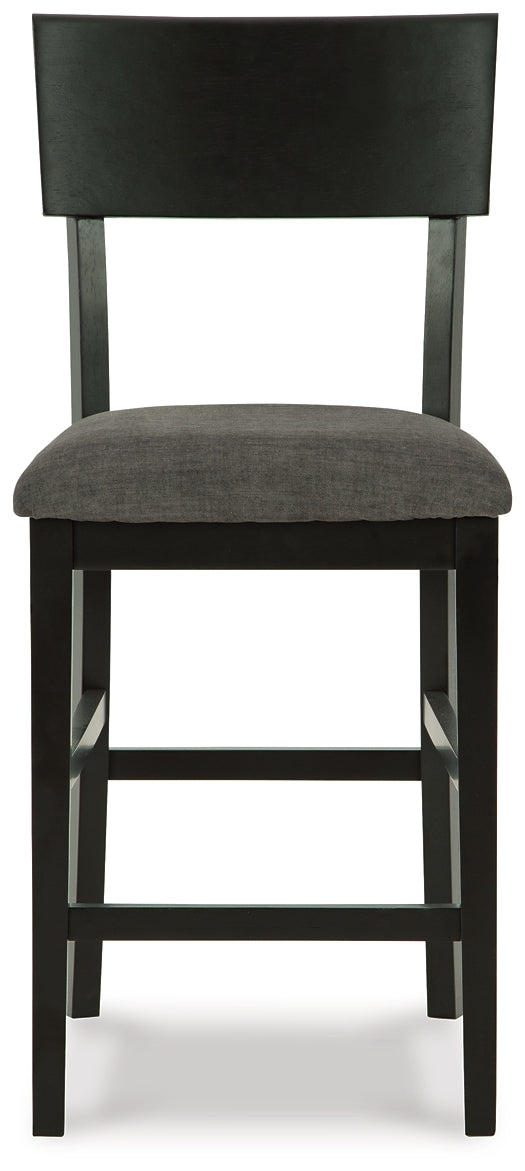 Chanzen Upholstered Barstool (2/CN)