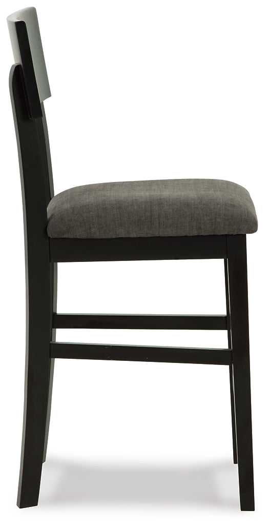 Chanzen Upholstered Barstool (2/CN)