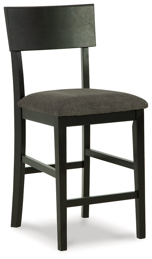 Chanzen Upholstered Barstool (2/CN)