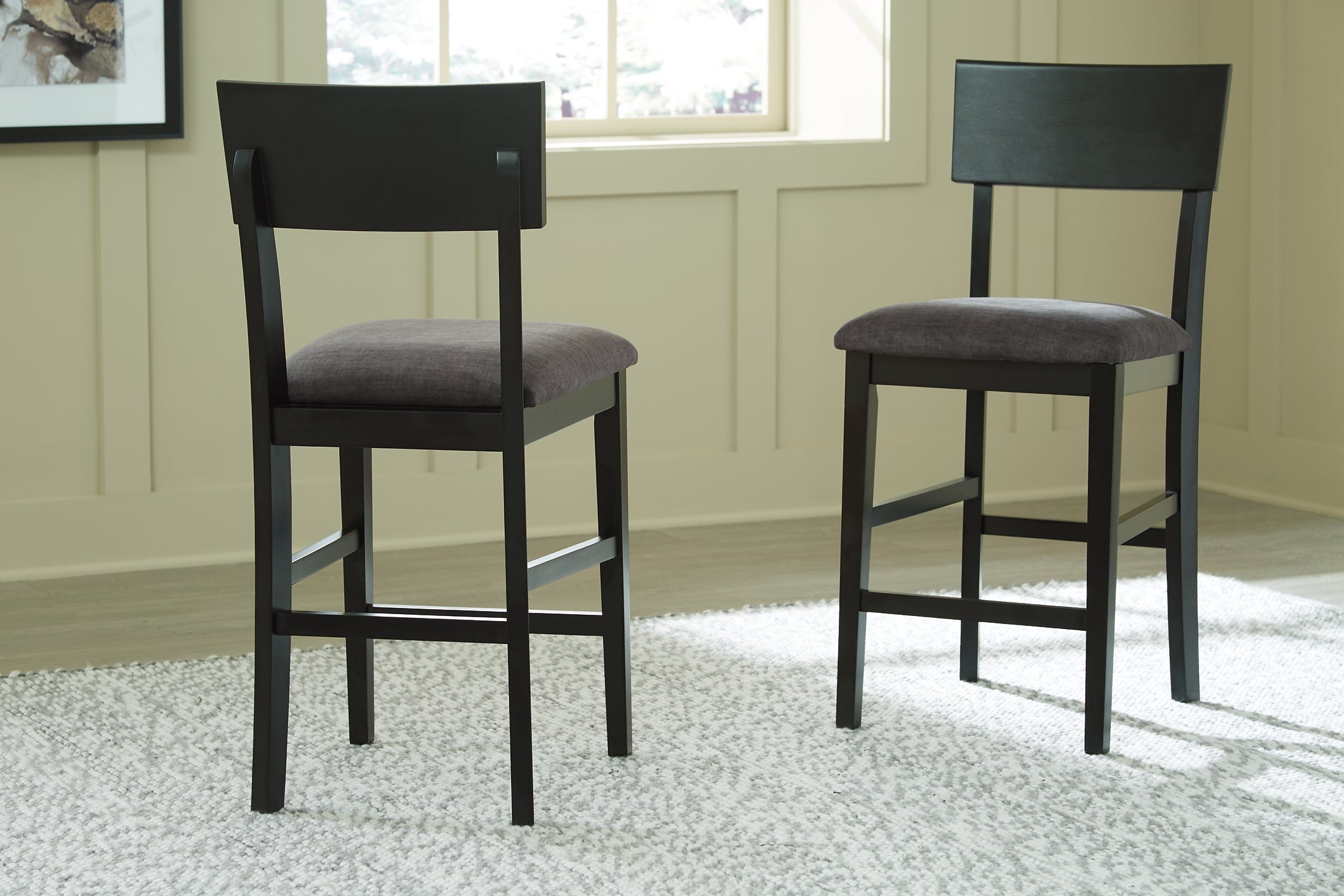 Chanzen Upholstered Barstool (2/CN)