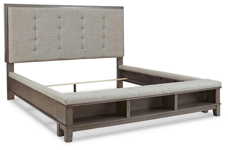 Hallanden Queen Panel Bed with Storage