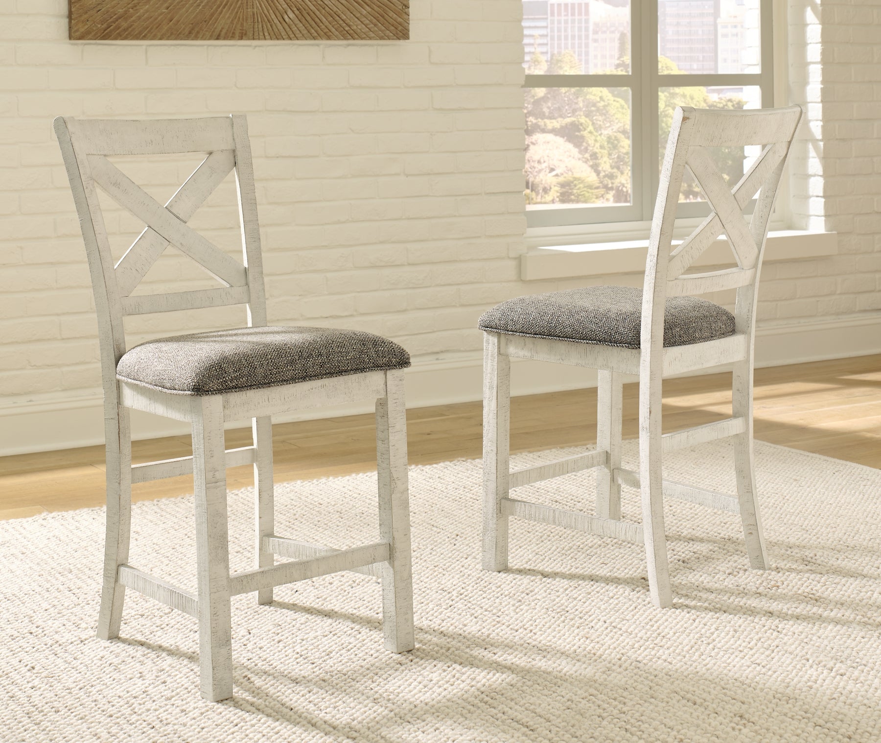 Brewgan Upholstered Barstool (2/CN)