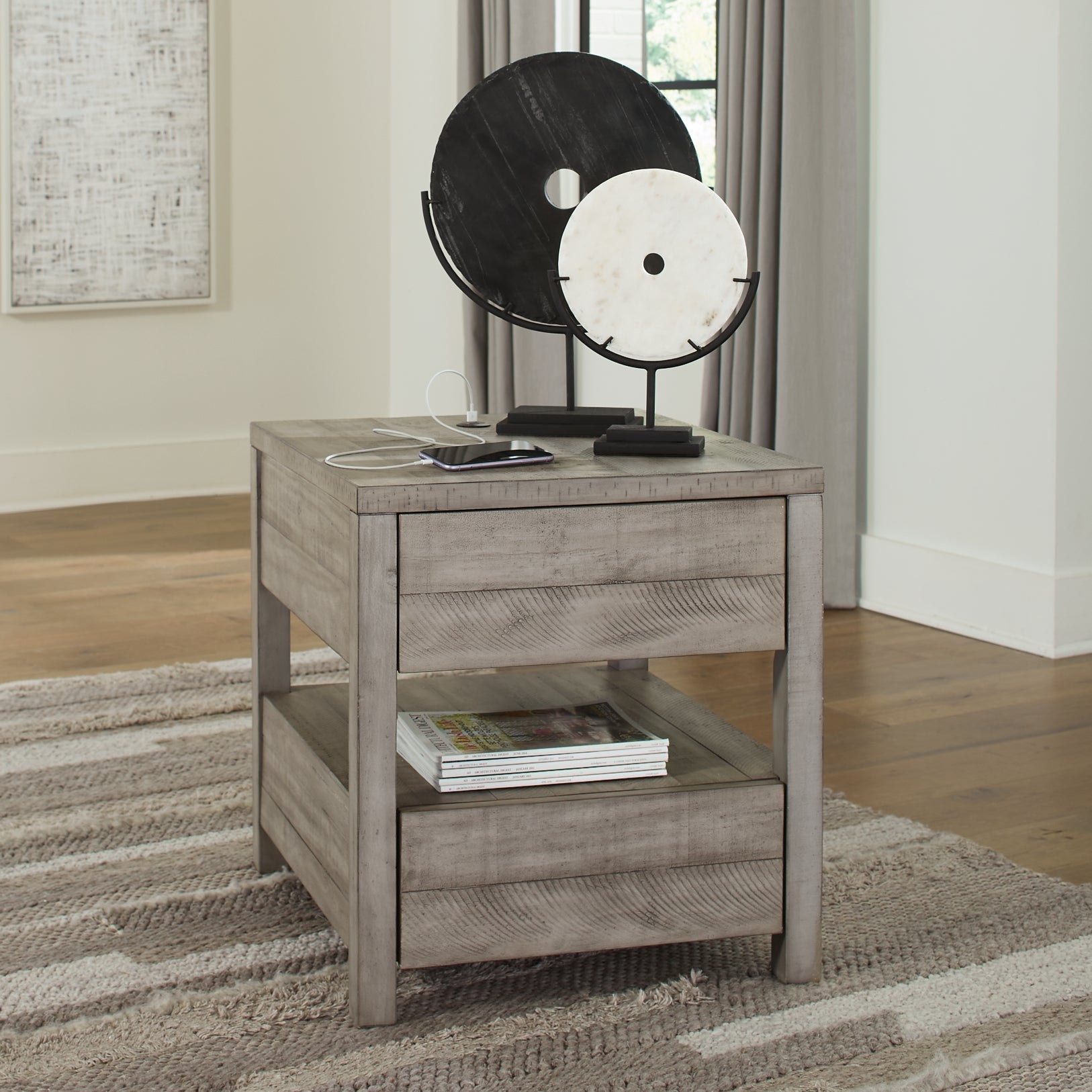 Naydell Rectangular End Table