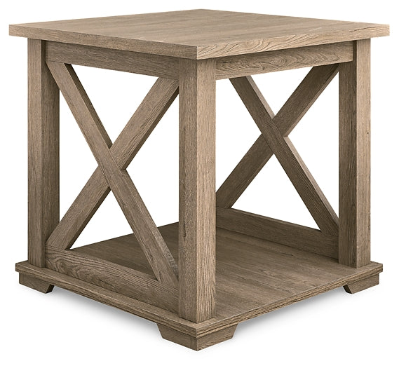 Elmferd Square End Table