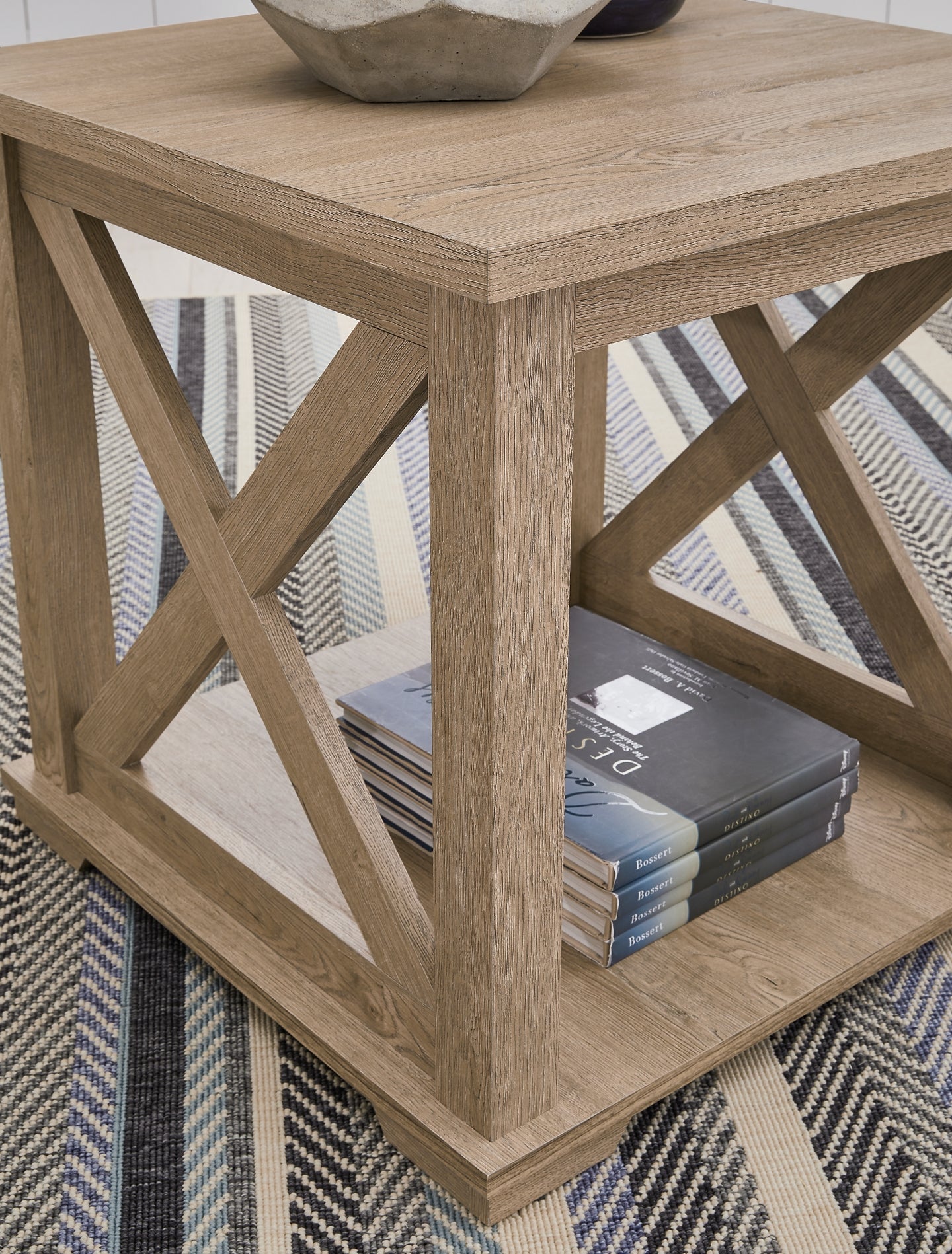 Elmferd Square End Table