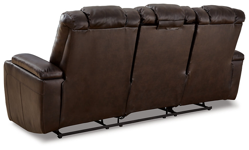 Mancin REC Sofa w/Drop Down Table