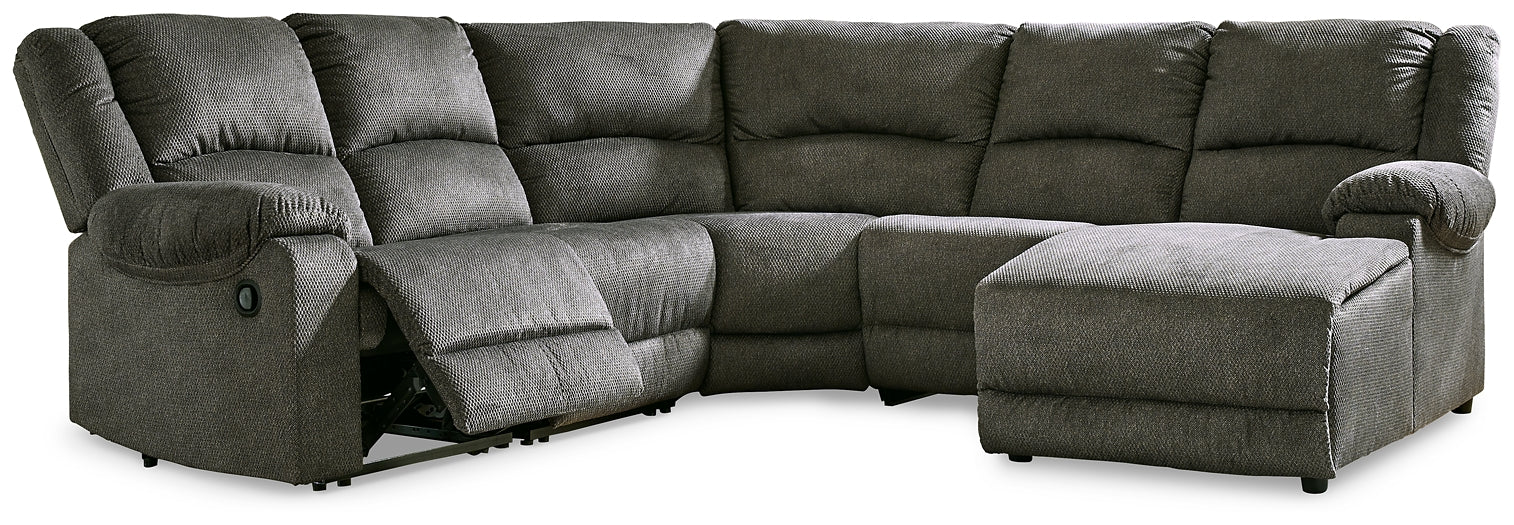 Benlocke 5-Piece Reclining Sectional with Chaise