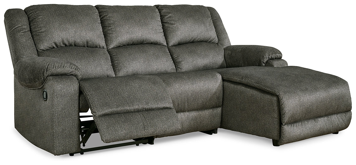 Benlocke 3-Piece Reclining Sectional with Chaise