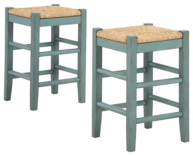 Mirimyn Counter Height Bar Stool (Set of 2)