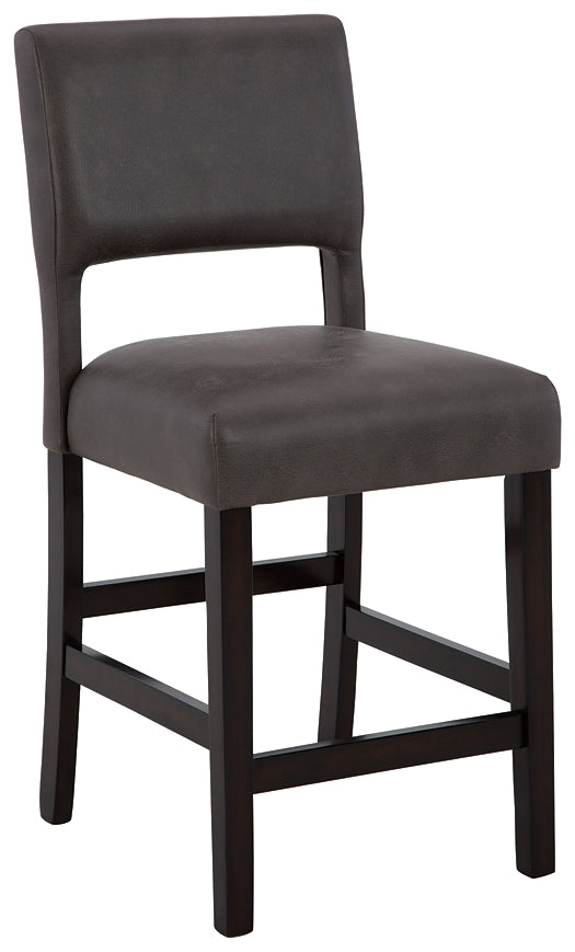 Leektree Counter Height Bar Stool (Set of 2)