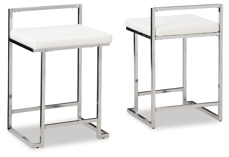 Madanere Counter Height Bar Stool (Set of 2)