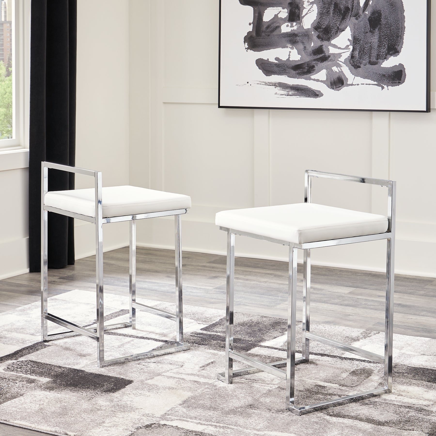 Madanere Counter Height Bar Stool (Set of 2)