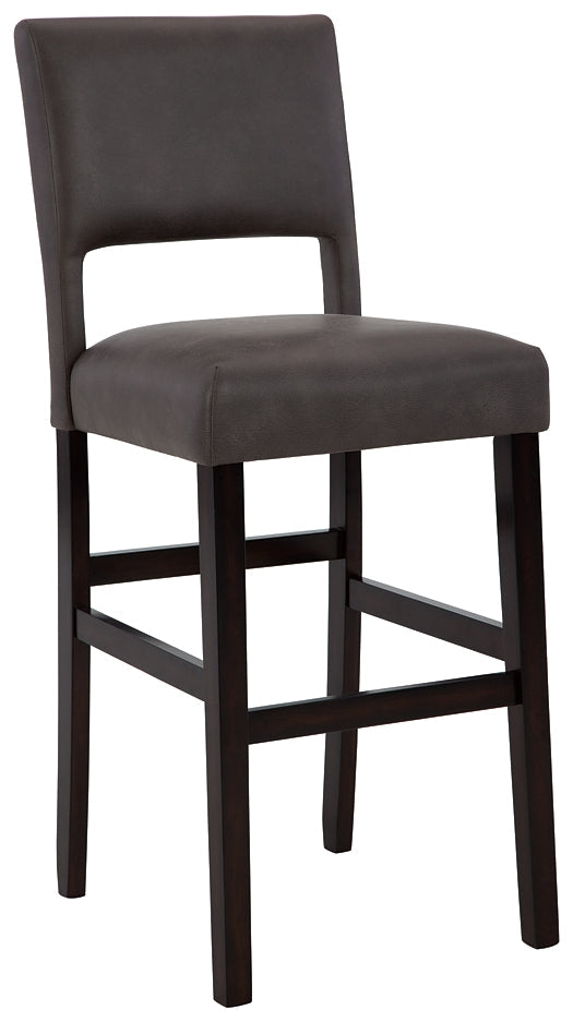 Leektree Bar Height Bar Stool (Set of 2)