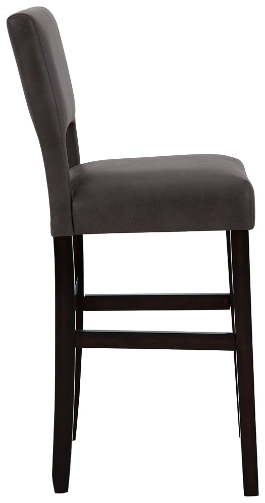 Leektree Bar Height Bar Stool (Set of 2)