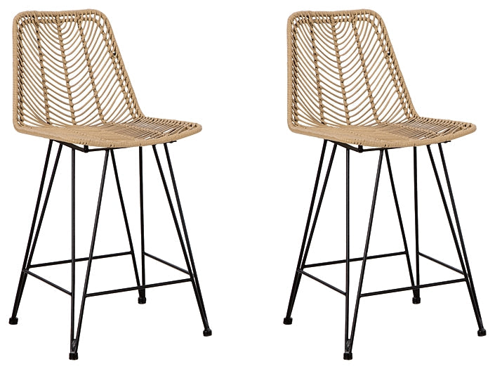 Angentree Counter Height Bar Stool (Set of 2)