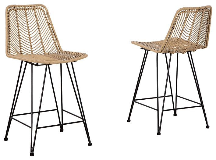 Angentree Counter Height Bar Stool (Set of 2)