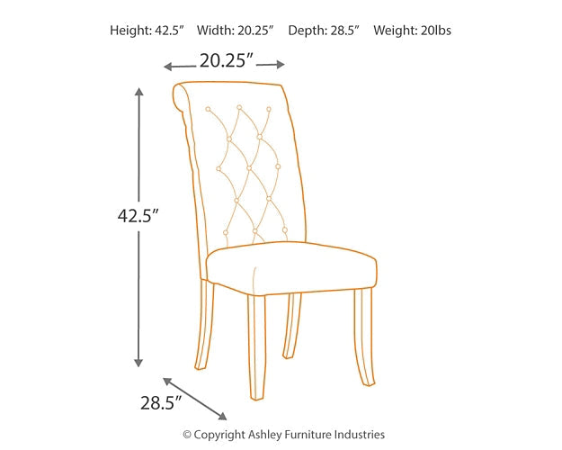 Tripton Dining Chair (Set of 2)