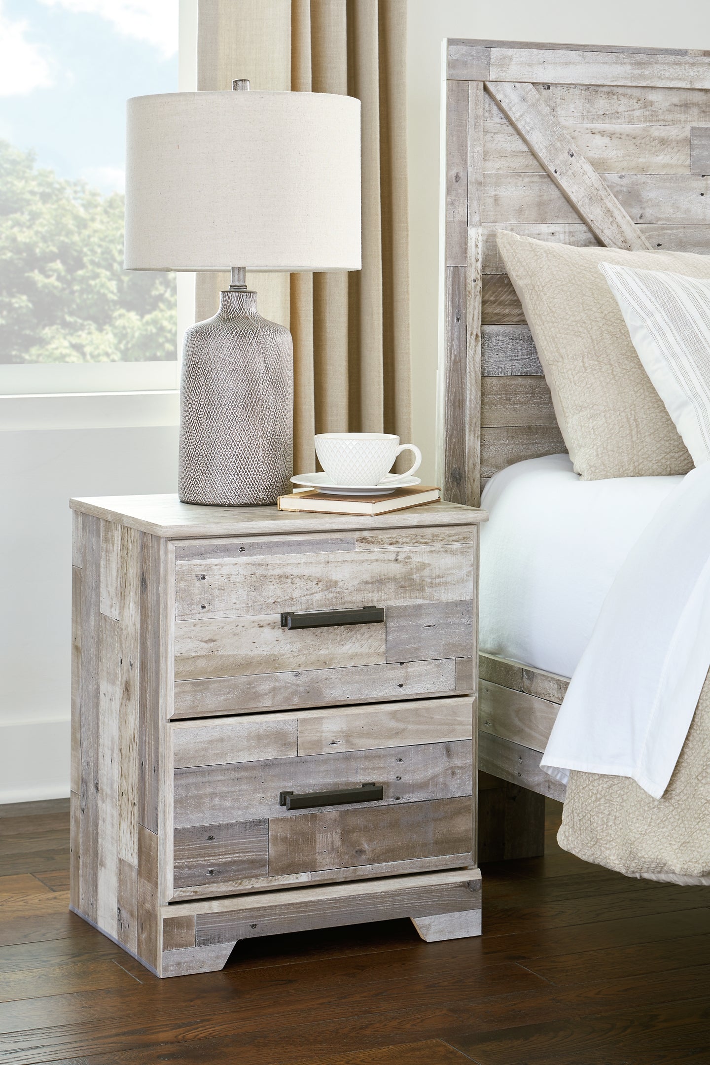 Hodanna Two Drawer Night Stand