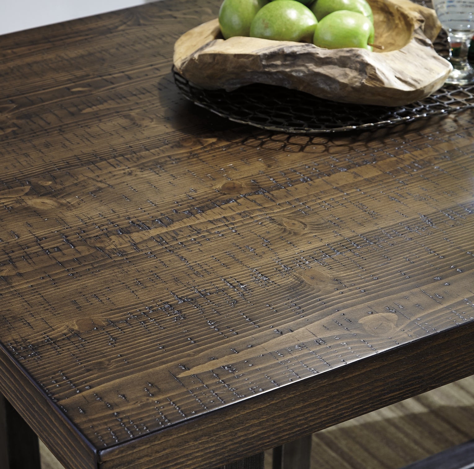 Kavara Counter Height Dining Table and 2 Barstools and 2 Benches