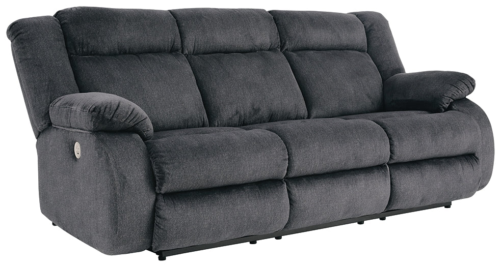 Burkner Power Reclining Sofa and Loveseat