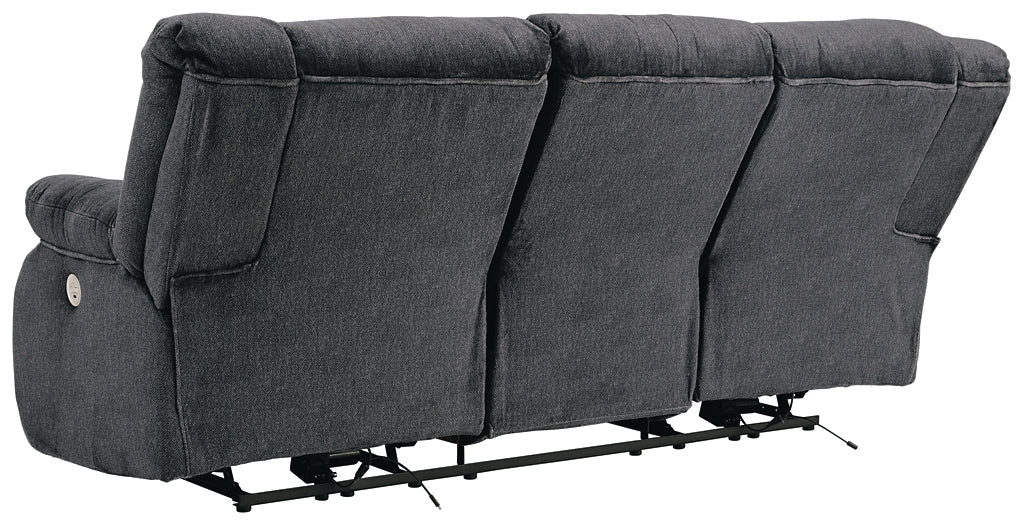 Burkner Power Reclining Sofa and Loveseat