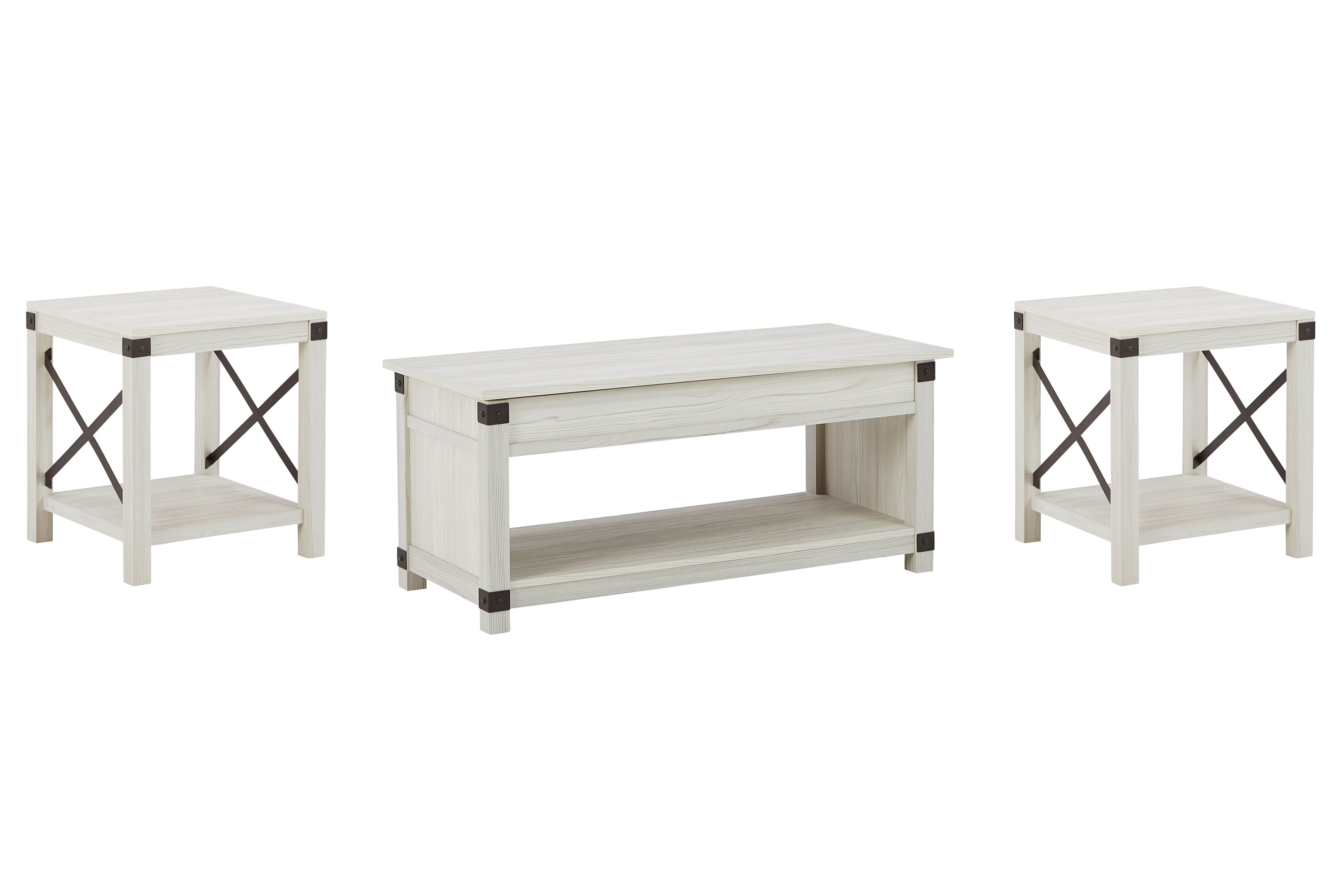 Bayflynn Coffee Table with 2 End Tables