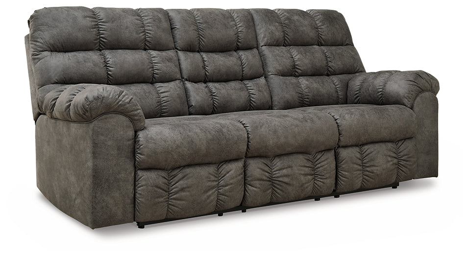 Derwin Manual Reclining Sofa and Loveseat