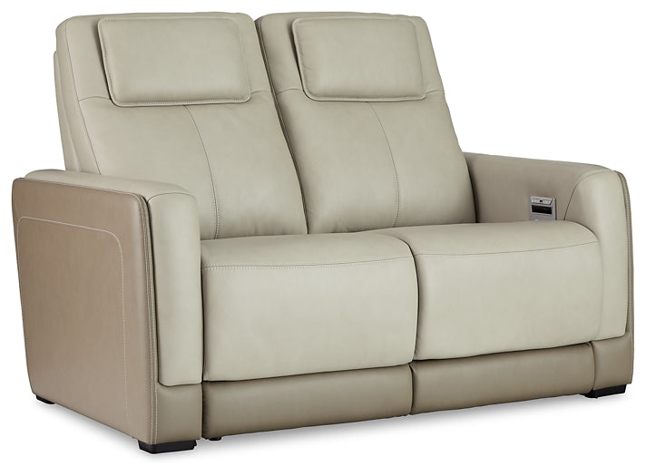 Battleville Power Reclining Sofa and Loveseat